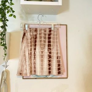 PACSUN L.A. HEARTS Tie-Dye Mini Skirt